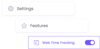 Permission: Activate Web Time Tracking Activate web time tracking in settings to grant permission