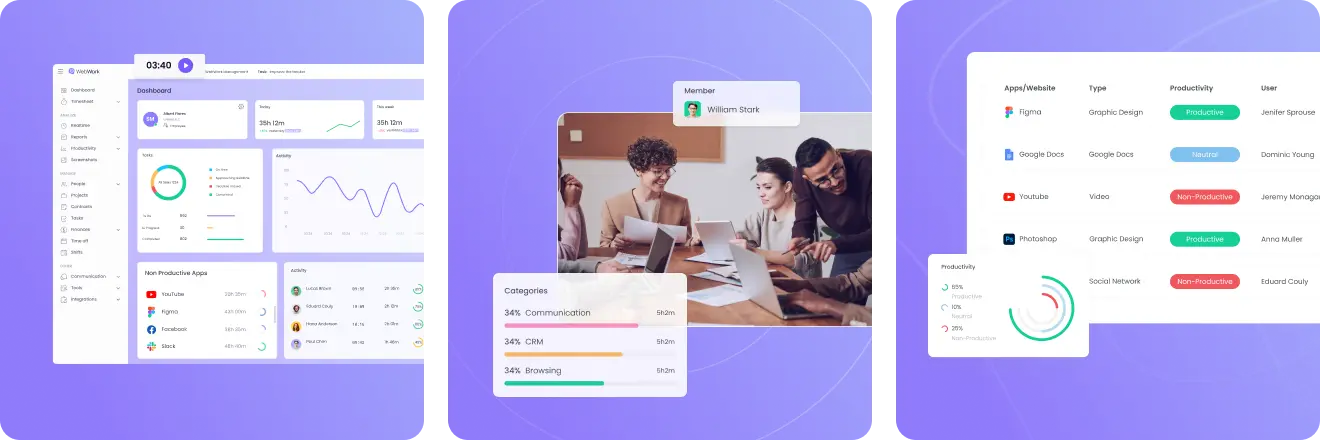 Efficient Marketing Time and Project Management Manage marketing time tracking and project progress efficiently in agencies