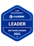 Time Management Software Awards WebWork wins 2024 Crozdesk Award for time management